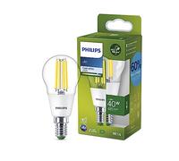 PHILIPS - Bombilla LED tipo vela esférica Ultra Eficiente, Casquillo E14 2.3W - 485 Lúmens, Luz Blanca Fría (4000k), Clase Energetica A