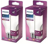 Philips BOMBILLA STANDARD LED E27 13W 2000lm 4000K LUZ DIA Ø7x12,1cm (Paquete de 2)