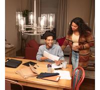 Philips bombilla vela LED E14 B35 4,3W 827 opal True