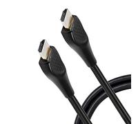 Philips Cable HDMI 4K, 25 pies 1080p 120Hz 4K 60Hz, HDMI 2.0 10.2Gbps Ethernet, conectores EZ Grip, conectores dorados, para TV, monitor, portátil, PS4, PS5, Xbox One X S, SWV3520B/27