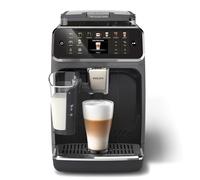Philips Cafetera Espresso Totalmente Automática Serie 5500-20 Cafés Calientes y con Hielo, Sistema de Leche LatteGo de Limpieza Rápida, 40% más Silenciosa con SilentBrew, QuickStart, Gris (EP5544/50)
