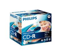 PHILIPS CD-R 80MIN 700MB 52x INKJET PRINTABLE
