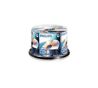 Pack 50x CD-R 80min 700MB 52x - PHILIPS