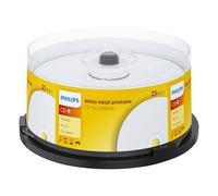 Philips CD-R CR7D5JB25/00 - CD-RW vírgenes (CD-R, 700 MB, 80 min, 52x)