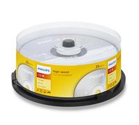 Philips CD-R CR7D5NB25/00 - CD-R vírgenes, 700 MB, 80 min, 52x, pack de 25