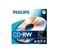 CD-RW 80 min 700 MB 4-12x - PHILIPS