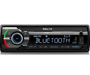 Philips CE235BT Autoradio sin Mecánica Bluetooth + EDR - Radio para Coche, Manos Libres, Reproductor MP3 y USB/SDHC, Ecualizador, Sintonización Automática Digital, Plug & Play (FM/Am)