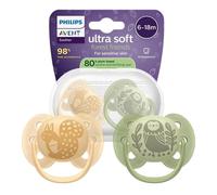 Philips Chupete Avent Ultra Soft de 6 a 18 meses - 2 unidades