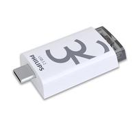 Philips Click Edition USB-C Stick USB 3.2 Gen 1 USB Flash Drive 64 GB para PC, portátil, Smartphone, Tableta con Puerto USB-C, Velocidad de Lectura de hasta 120 MB/s, 16 GB
