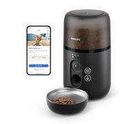 Philips comedero automático Inteligente, Programación, Antiatascos | Comida siempre fresca, dispensador comida gato con programación de comidas, app y antiatascos (PAW5320/02)