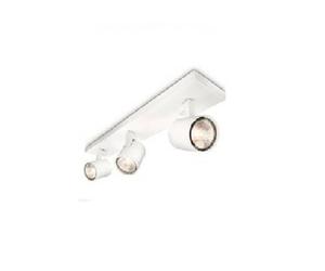 PHILIPS CONSUMER SPOTLIGHTS RUNNER 3XGU10 CONEXIÓN METÁLICA BLANCA 91500432760