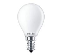 Philips Corepro LEDluster E14 Esférica Mate 6.5W 806lm - 827 Luz muy Cálida | Reemplazo 60W