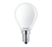 PHILIPS Corepro LEDluster E14 Esférica Mate 6.5W 806lm - 840 Blanco Frio | Reemplazo 40W
