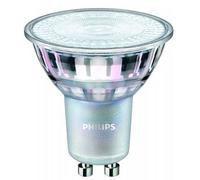 Philips bombilla LED GU10 classic con pantalla de cristal regulable de 4W (50W)