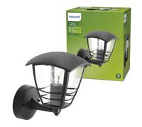PHILIPS Cr plique LED Exterior Ascendente para Jardín y Patio, Negro