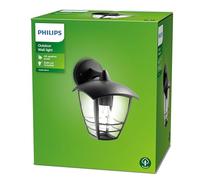 Philips Cr plique LED Exterior Descendente para Jardín y Patio, Negro