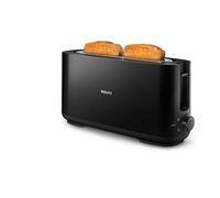 Philips Daily Collection HD2590/90 Tostadora - ranura larga, negro