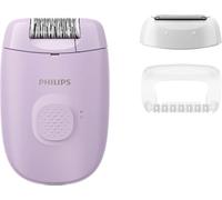 Philips Depiladora Serie 2000, depiladora con cable para el cuerpo y las zonas sensibles, depila y afeita, dispositivo para eliminar el vello para mujeres, BRE237/00