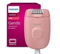Philips Depiladora Serie 2000, depiladora con cable para piernas y cuerpo, dispositivo de depilación para mujeres, modelo BRE227/00
