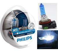 Philips Diamond White 5000K H11 55W Dos Bombillas Faro Luz Baja Reemplazo OE