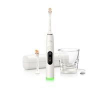 Philips Sonicare Next-Generation DiamondClean 8500 Cepillo de dientes eléctrico - con Smart Pressure Feedback y 18 ajustes, blanco talco, HX8514/11