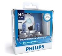 Philips Diamond White 5000K 9003 HB2 H4 60/55W Dos Bombillas Reemplazo De Faro