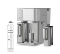 Philips Dispensador de agua por Ósmosis Inversa 9000: agua fría y caliente purificada al instante, función de hielo, minerales esenciales, filtración RO 6en1, >110 contaminantes reducidos, UV-C, 2000L