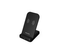 Philips DLP9212 - Soporte de Cargador inalámbrico Qi, Carga inalámbrica máxima de 15 W, Soporte para teléfono y Cargador 2 en 1, protección múltiple, visualización Manos Libres