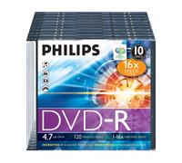 Philips DM4S6S10F/00 Discos DVD-R vírgenes 10er