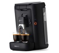Philips Domestic Appliances Senseo Maestro Cafetera de cápsulas de café con función de memorización, depósito de agua de 1,2 litros, producto verde, color: negro (CSA260/60)