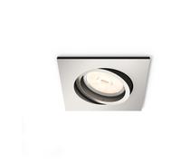 Philips - DONEGAL Empotrable níquel 1xNW 230V Angular