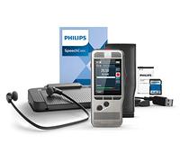 Philips DPM7700/02, PocketMemo Equipo de dictado y transcripción, Interruptor deslizante ergonómico, Pedal ergonómico ACC2330, Auriculares estéreo LFH0334, SpeechExec Dictate y Transcribe V10.x