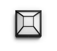 Philips - Drosera Aplique de pared negro 1x12W 176V