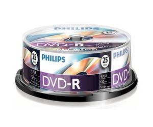 Philips DVD-R caja de 25 unidades