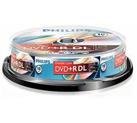 Philips dvd+r - dvd+r (8,5 gb de datos/240 minutos de vídeo, 8 x alta