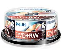 Philips dvd+rw (4,7 gb de datos/ 120 minutos de vídeo, grabación de