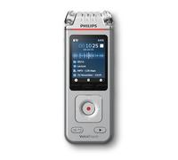 Philips DVT4115 Digital Voice Tracer, grabadora de Voz, 8 GB, 36h de grabación, estéreo, Incluye Licencia de Prueba de reconocimiento de Voz
