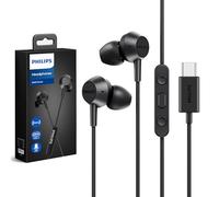 Philips TAE1105BK/00 auricular y casco Auriculares Alámbrico Dentro de oído Llamadas/Música Negro