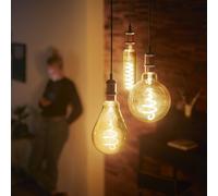 Philips E27 bombilla LED globo G95 3,1W 1.800K oro