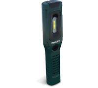 Philips EcoPro40 Lámpara de trabajo LED, lámpara de taller recargable resistente, lámpara de inspección, 300 lúmenes, base giratoria
