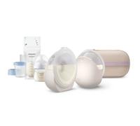 Philips Electric Breast Pump Giftset - Natural Care, manos libres, portátil - SCD596/21