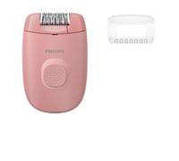 Depiladora Philips Series 2000 BRE227/00 Rosa Cabezal Lavable Masajeador Compacta