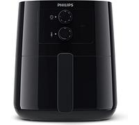 Philips Essential Airfryer - Sartén de 4,1 L, Freidora Sin Aceite, Tecnología Rapid Air, Aplicación De Recetas HomeID, Control De Tiempo Y Temperatura, Negra (HD9200/90)