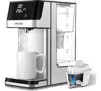 Philips Estación de Agua, dispensador de Agua Caliente filtrada, Capacidad de 2,2 l, 6 preajustes de Temperatura, Pantalla táctil
