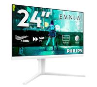 PHILIPS Evnia 24M2N3201A Gaming Monitor 24 Pulgadas 180Hz Panel Fast IPS, 1ms GtG, HDR10, G-Sync Compatible, Altavoces, Altura Ajustable, (1920x1080 HDMI 2X 2.0 DP 1x 1.4) Blanco