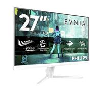 Philips Evnia 27M2N3201PL Gaming Monitor 27 Pulgadas 260Hz, Panel Fast IPS, 1ms GtG, HDR10, Adaptive Sync, G-Sync Compatible, (1920x1080 HDMI 1x 2.0 DP 1x 1.4) Blanco