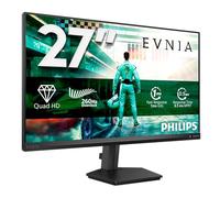 PHILIPS Evnia 27M2N3500PF Gaming Monitor 27 Pulgadas 260Hz Panel Fast IPS, 1ms GtG, HDR10, G-Sync Compatible, (2560x1440 HDMI 1x 2.0 DP 1x 1.4) Gris Oscuro