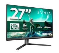 PHILIPS Evnia 27M2N3800A Gaming Monitor 27" Dual Mode Panel Fast IPS, 1ms GtG, HDR400, G-Sync Comp. Altavoces, Altura Ajustable (3840x2160@160Hz; 1920x1080@320Hz HDMI 2X 2.1 DP 1x 1.4) Gris Oscuro