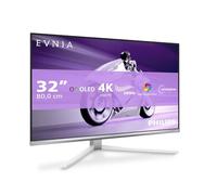 Philips Evnia 32M2N8900AM - Monitor Gaming OLED UHD de 32 Pulgadas, 240 Hz, 0,03 ms, HDR400, FreeSync Prem. Pro, compilación G-Sync. (3840x2160, 2X HDMI 2.1, 1x DP 1.4, 1x USB-C, Blanco