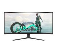 Philips Evnia 34M2C3500L monitor curvo WQHD de 32 pulgadas para juegos, 180 Hz, 0,5 ms, FreeSync Premium, HDR10 (3440x1440, 2x HDMI, DisplayPort) gris oscuro